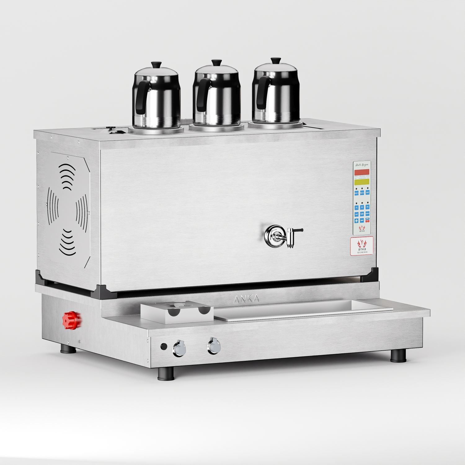 Inoks Pro Plus Hibrit Smart Çay Kazanı