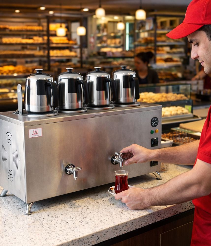 Pro Compact Elektrikli Seri  Çay Kazanı