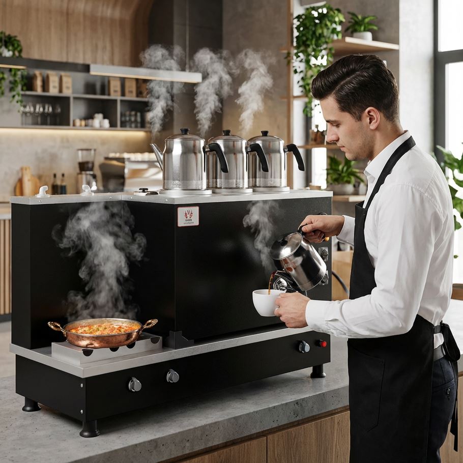 Turbo Hibrit Serisi  Çay Kazanı