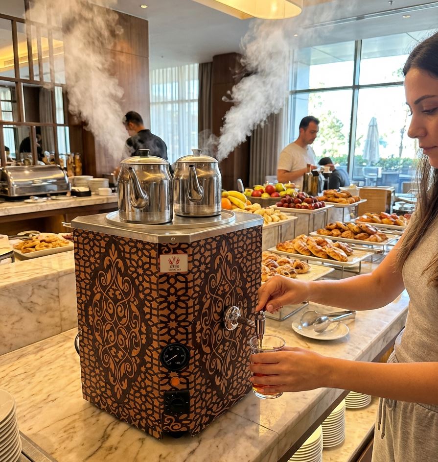 Yeni Nesil Jumbo Serisi Çay Makinesi