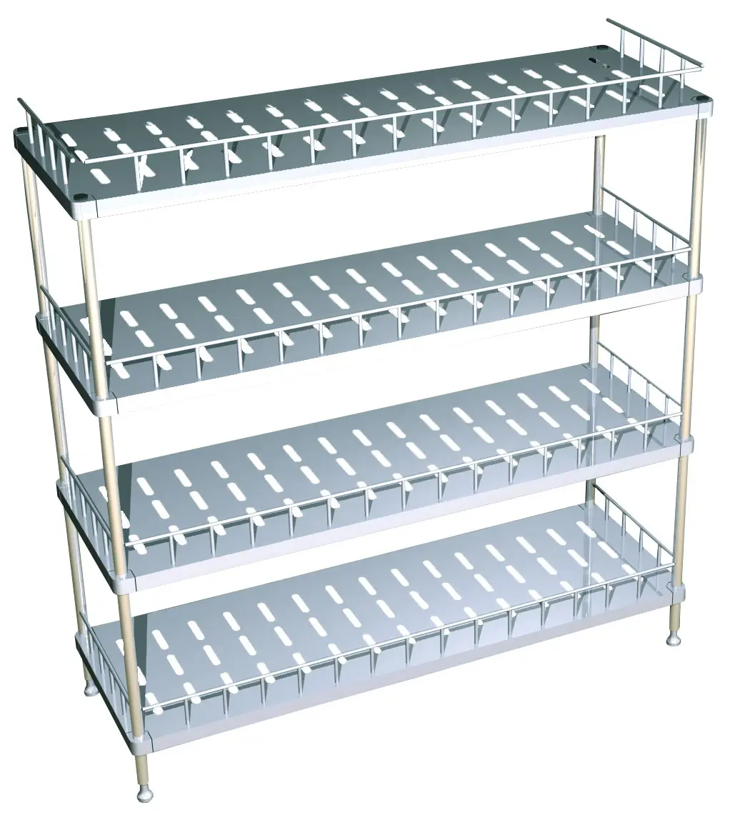 Perfore Raflar 4 Katlı