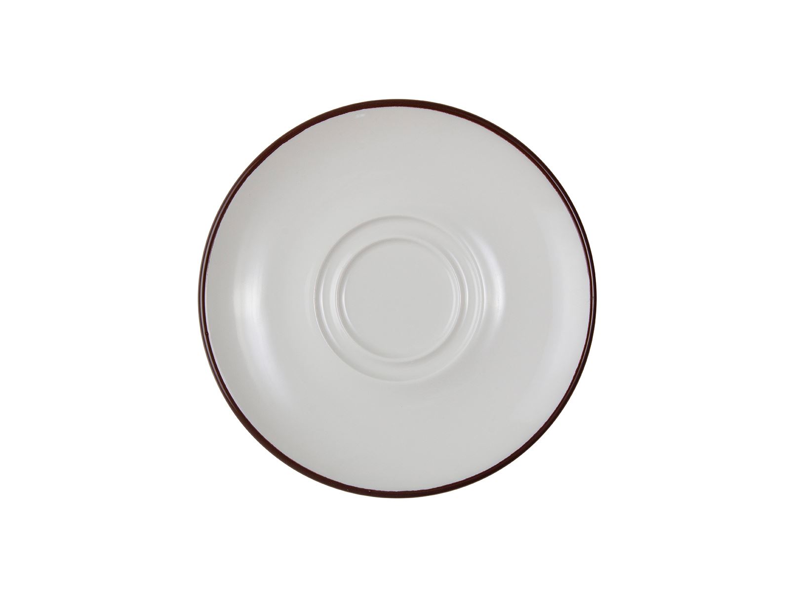 Modest Brown 12 cm Fincan Tabak