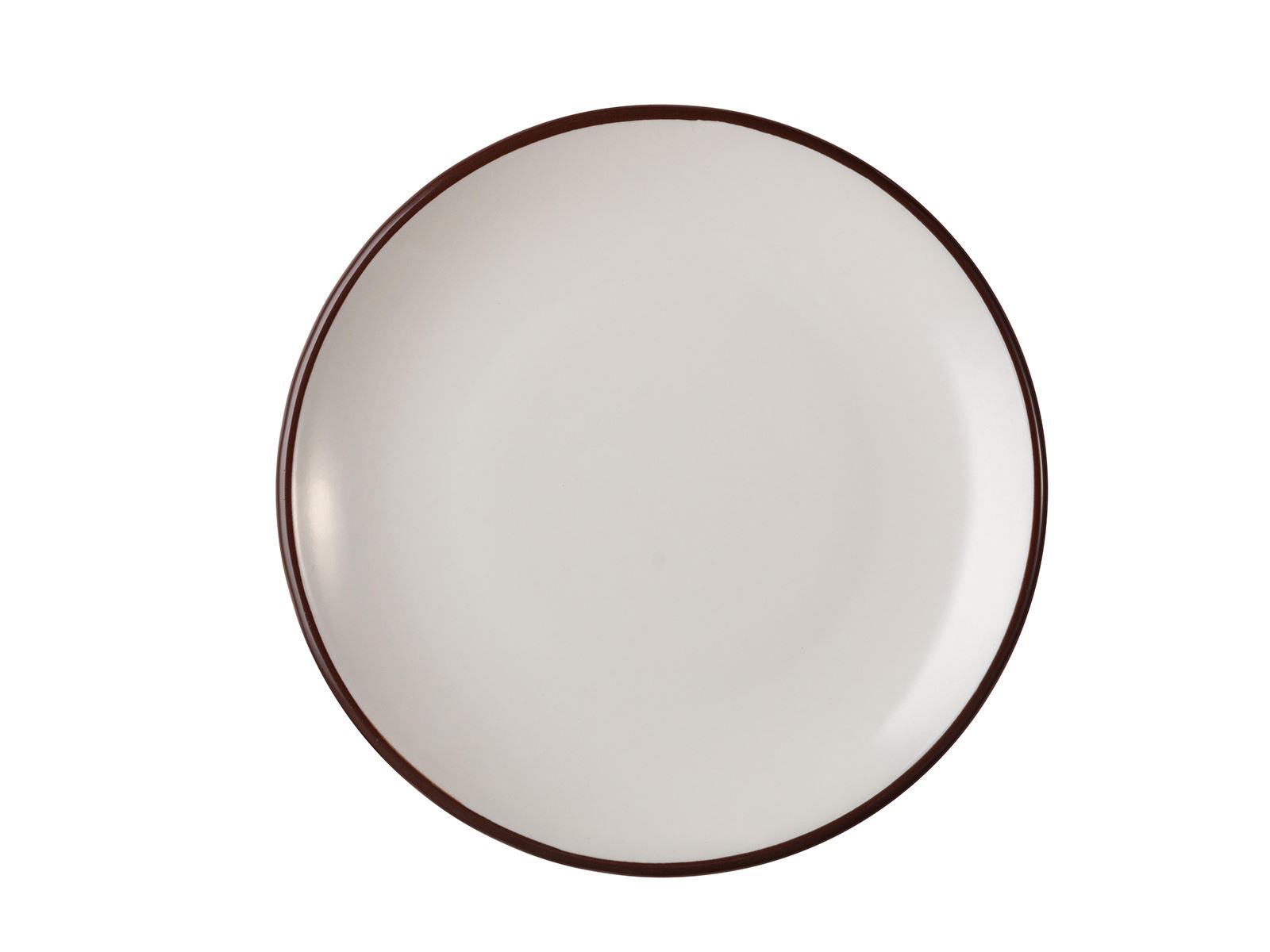 Modest Brown 15 cm Düz Tabak