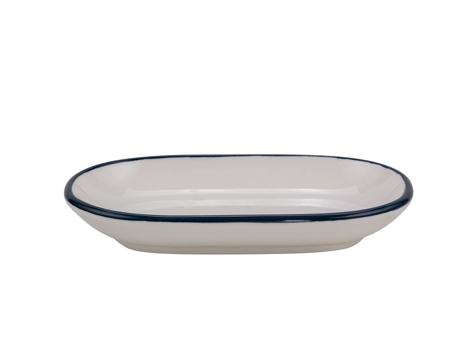 Modest Navy 14 cm Oval Tabak