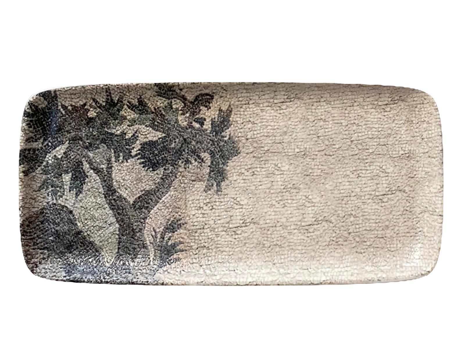 Wise Quadro 35 cm Dikdörtgen Tabak