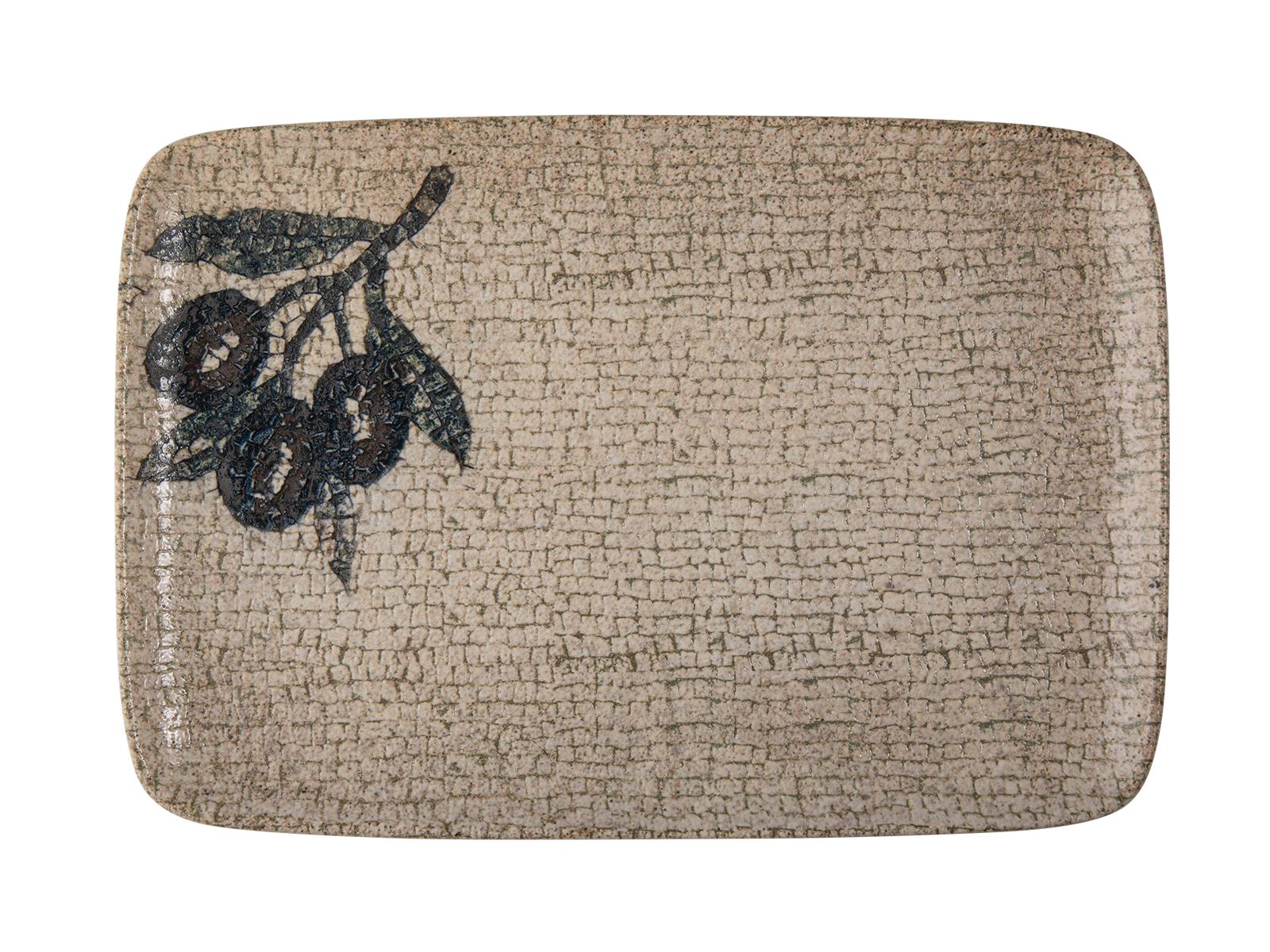 Wise Quadro 37 cm Dikdörtgen Tabak