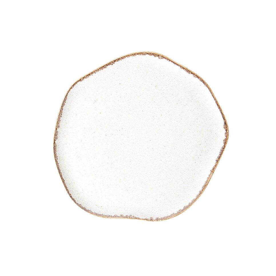 Pure Seasons Porselen Bej Düz Tabak