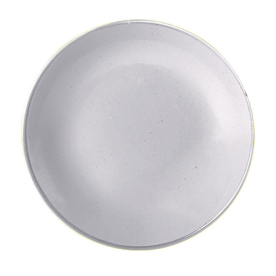 Porselen Gri Çukur Tabağı