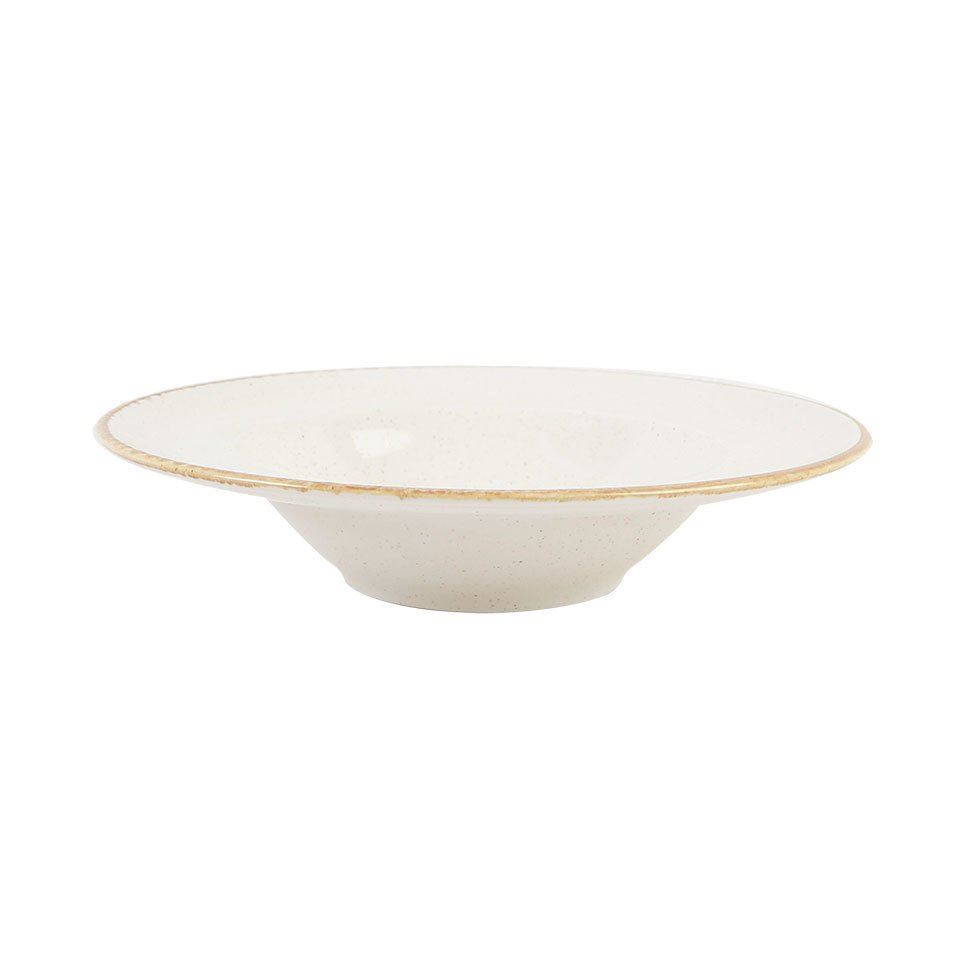 Porselen Bej Çukur Tabak