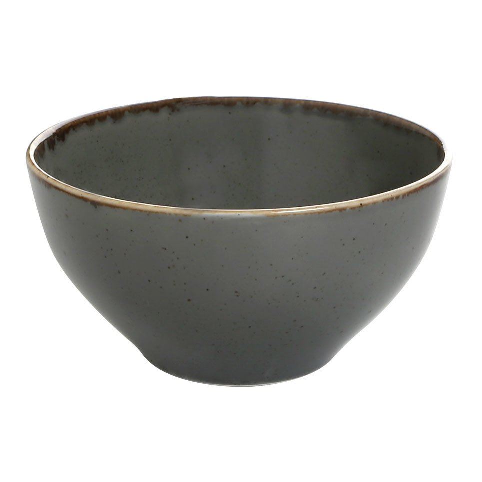 Porselen Koyu Gri Kase