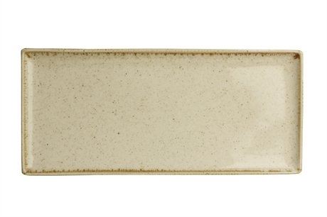 Porselen Sarı Baton Pasta Tabağı