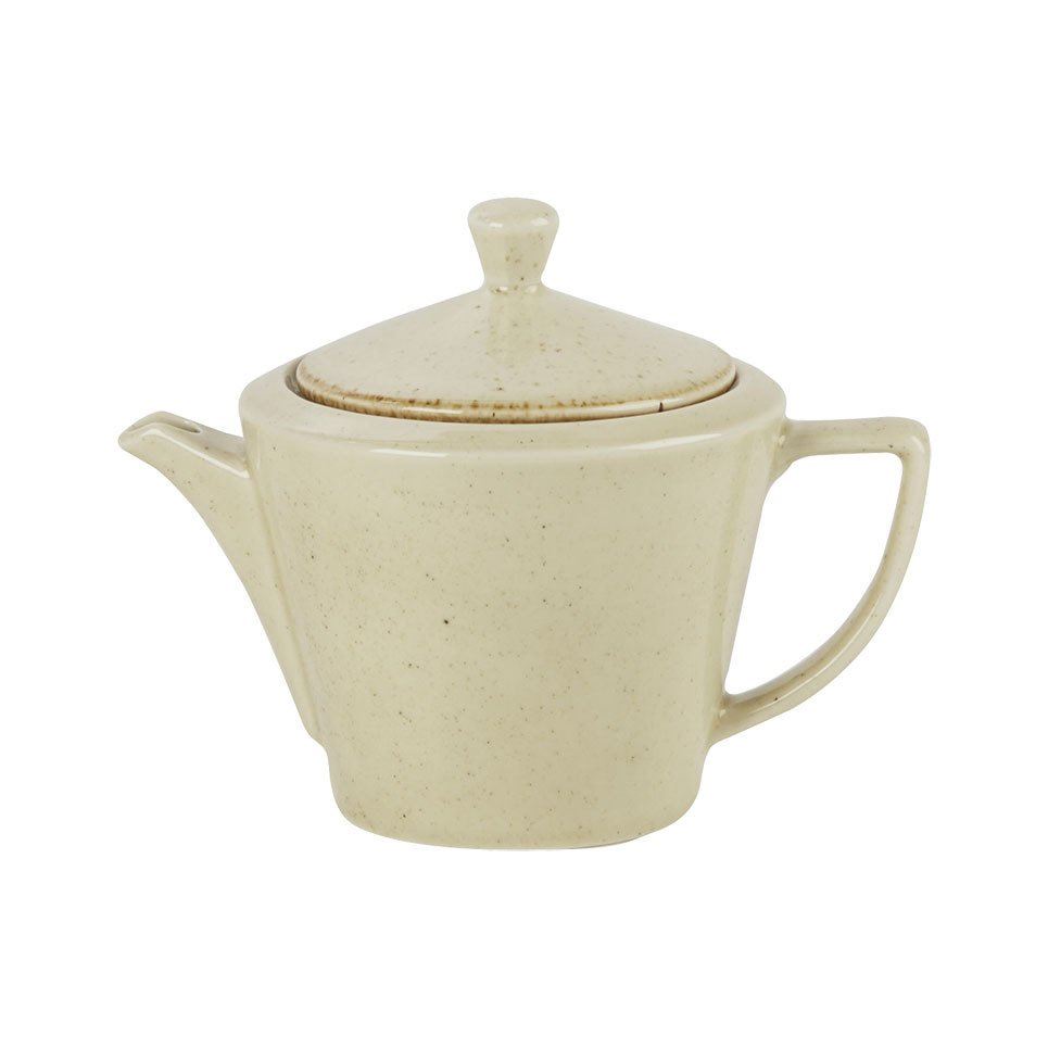 Porselen Sarı Kapaklı Demlik