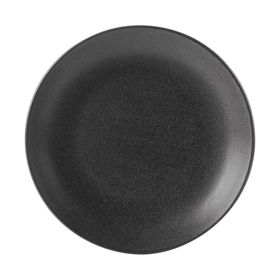 Porselen Siyah Çukur Tabak