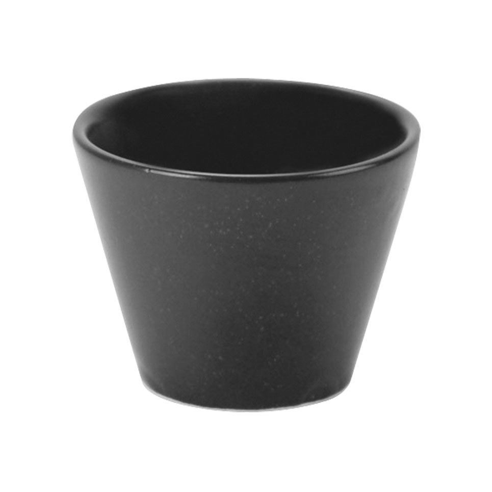 Porselen Siyah Kase & Sosluk