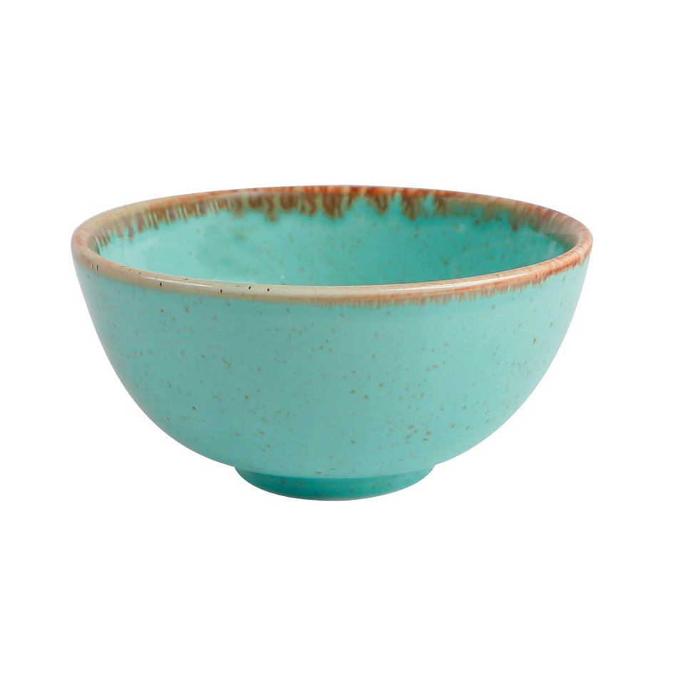 Porselen Turkuaz Kase