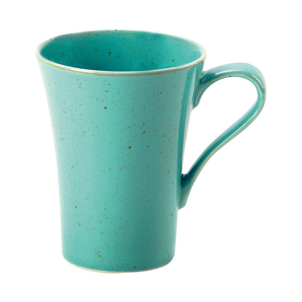 Porselen Turkuaz Kupa