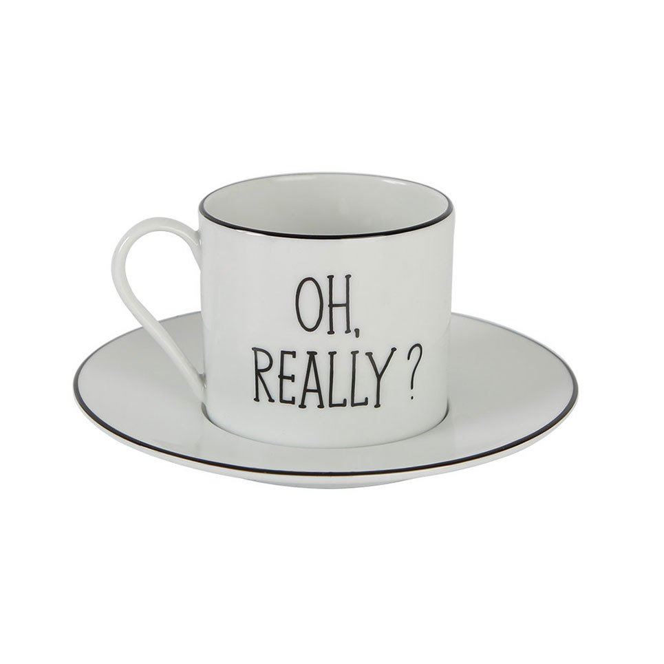 Be Happy Porselen Çay Fincan Takımı 180 cc A+P