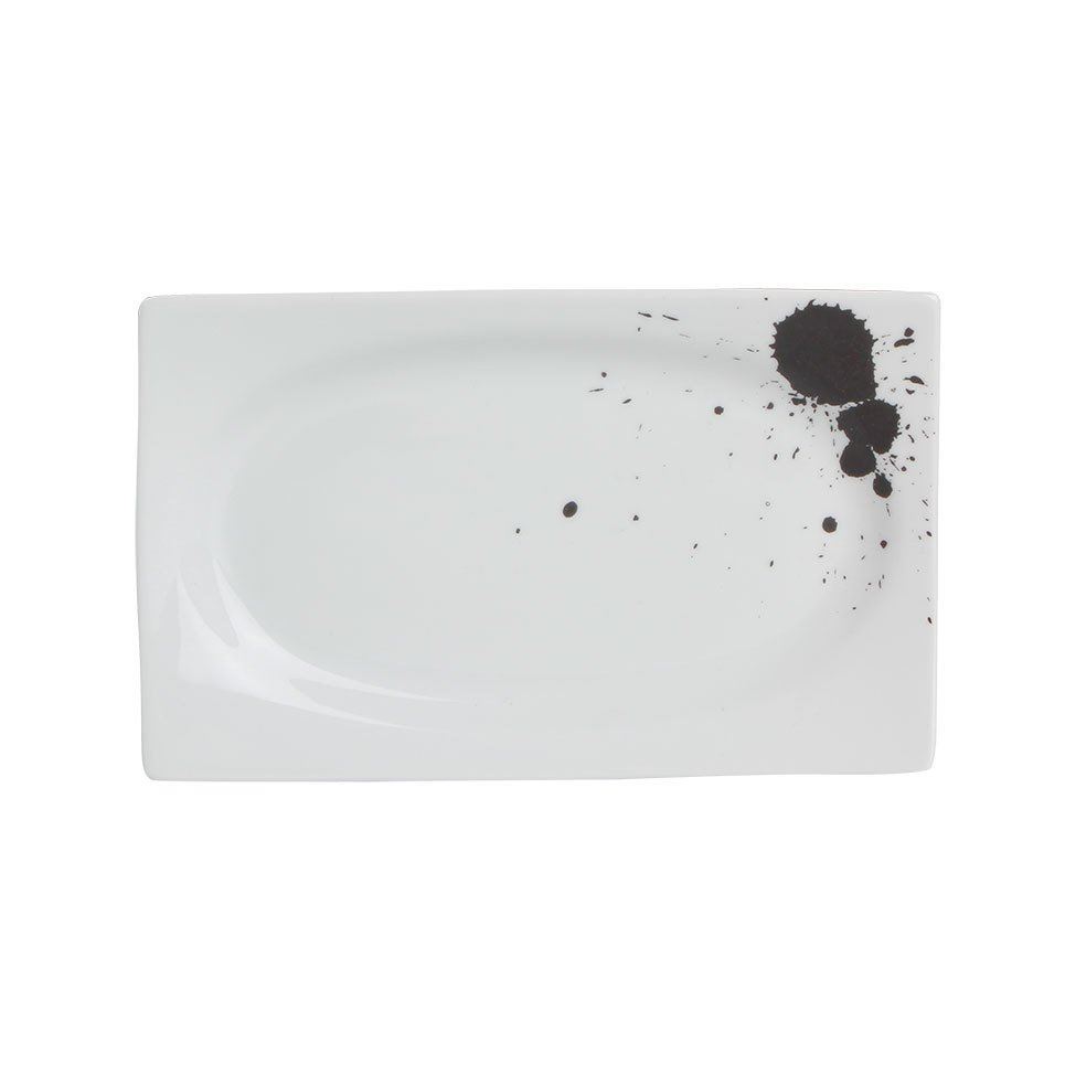 Black Touch Porselen Çok Amaçlı Mini Tabak 6 cm A+P