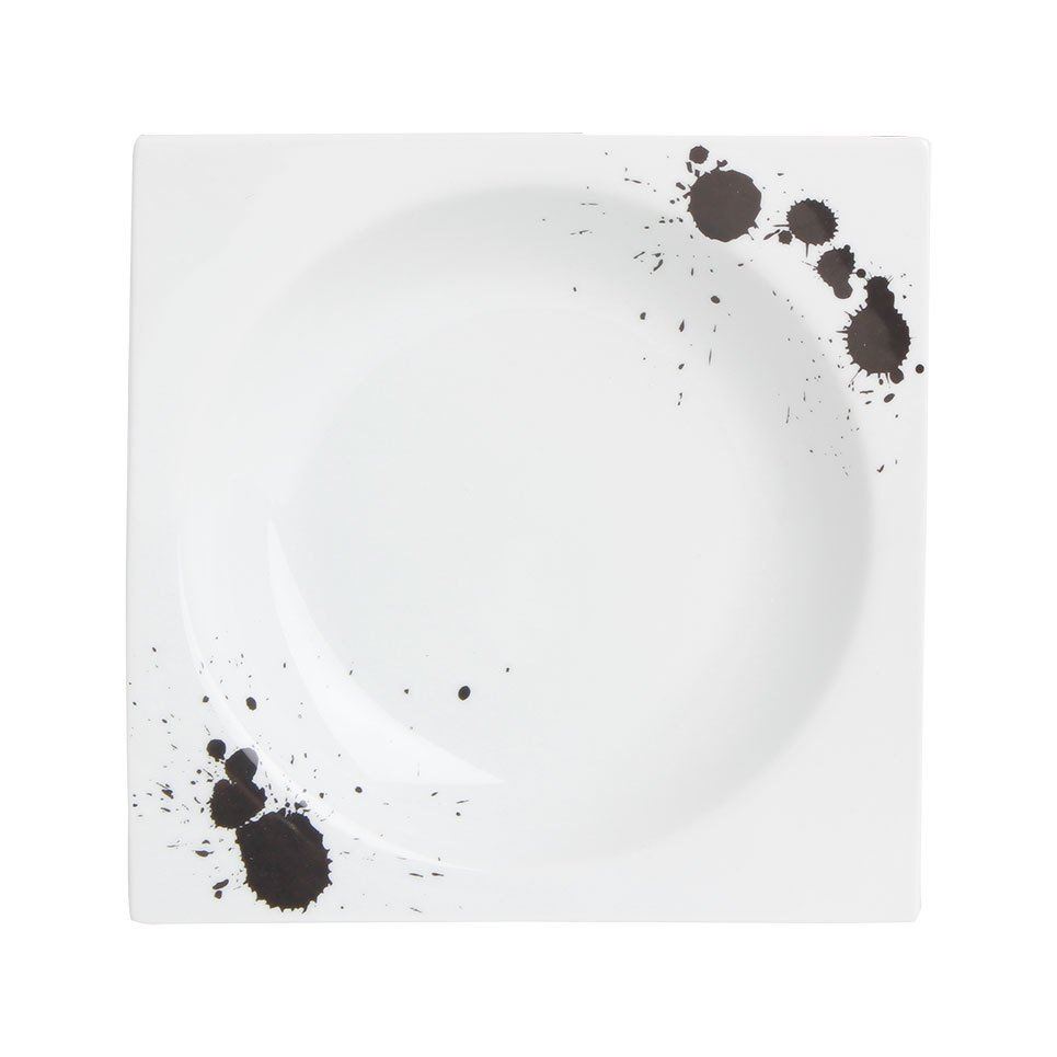 Black Touch Porselen Çukur Tabak 28 cm A+P