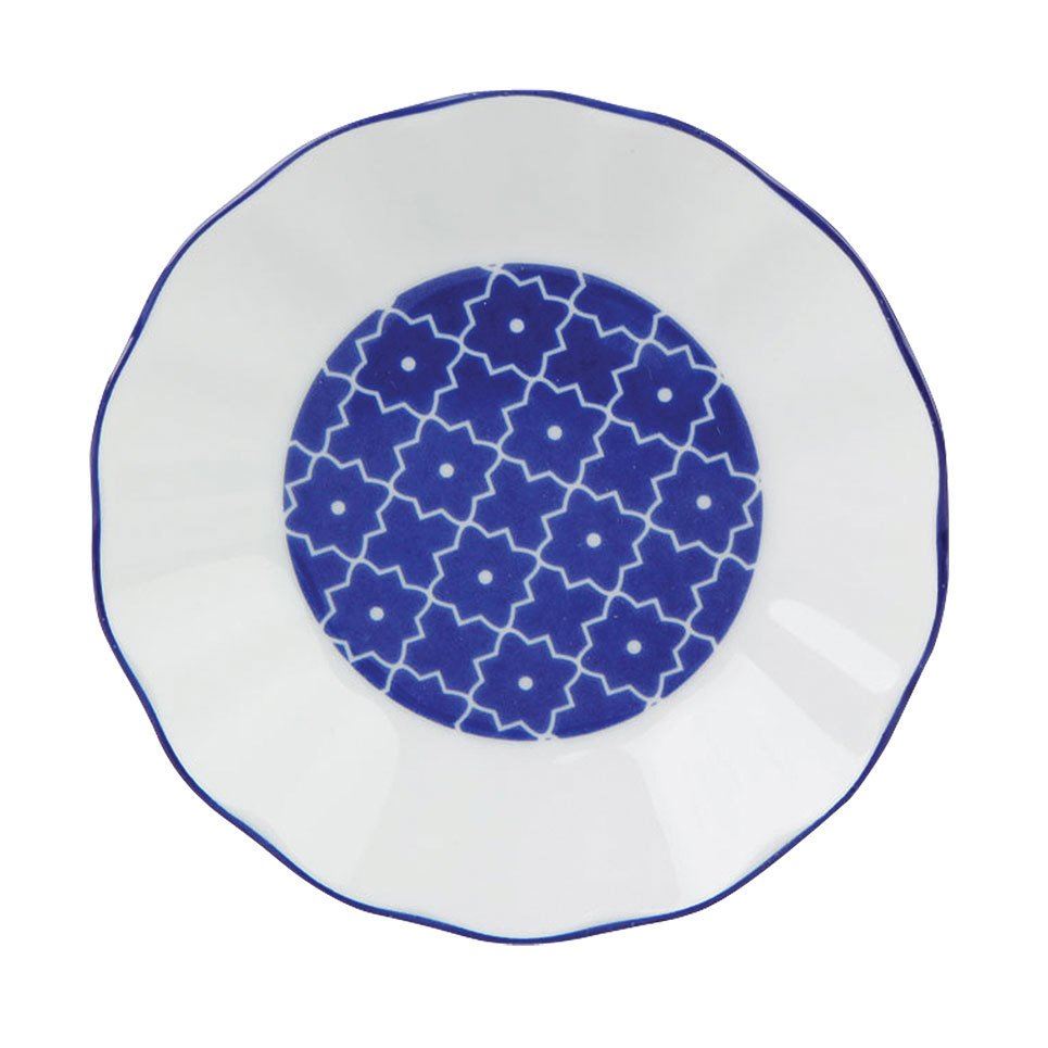 Blue Passion Porselen Çay Tabağı