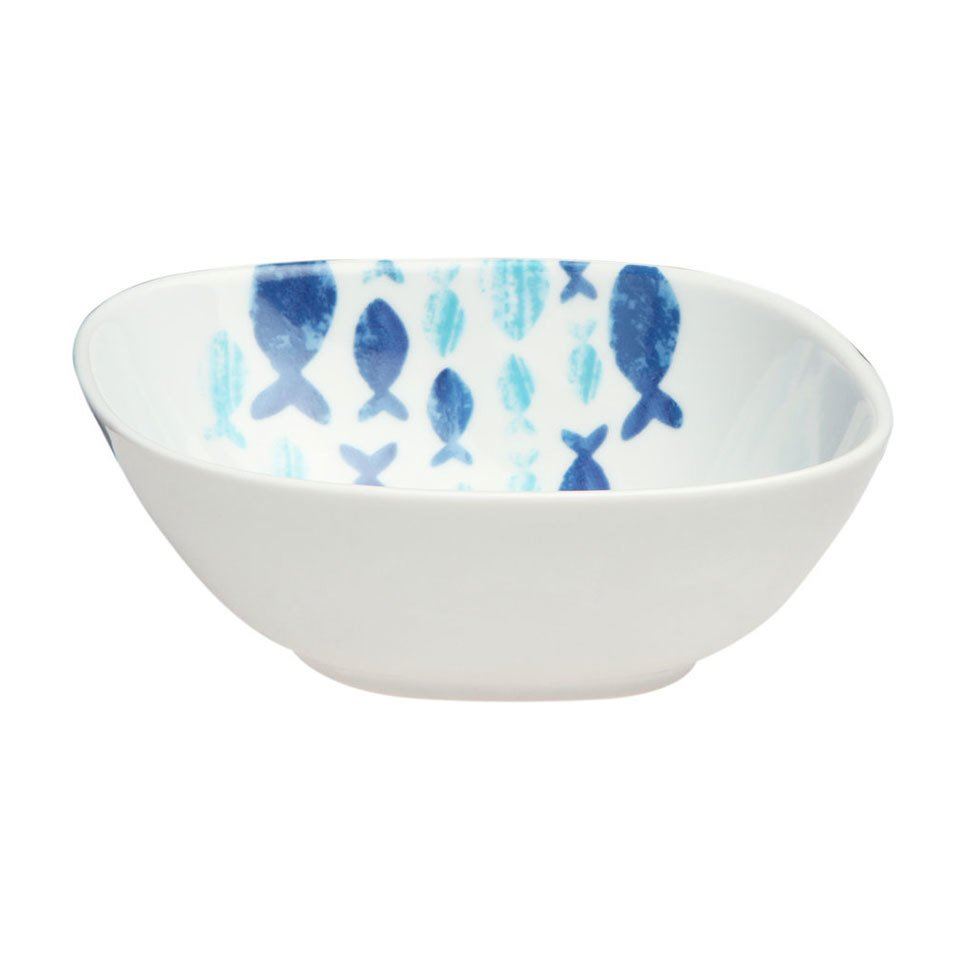 Deep Blue Porselen Kase A+P