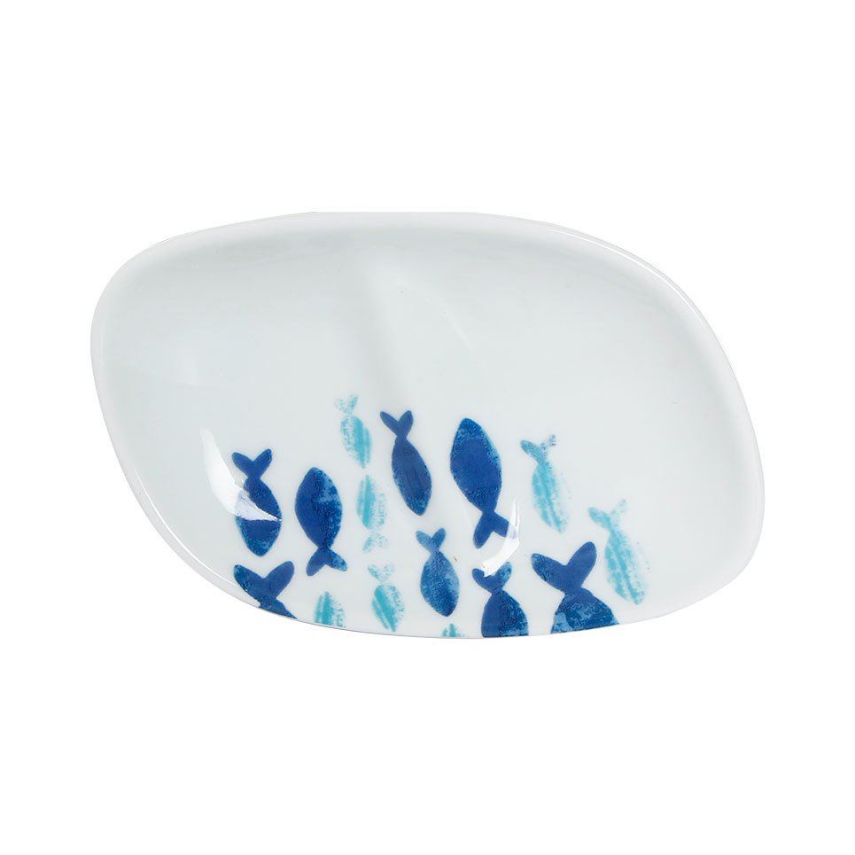 Deep Blue Porselen Sos Tabağı 14 cm A+P