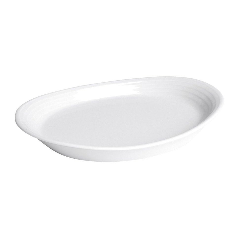 Focus Porselen Kayık Tabak