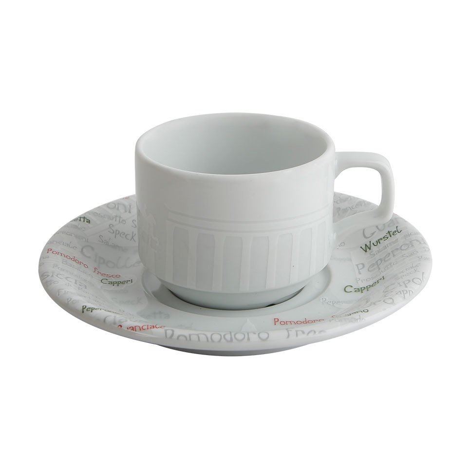 Italy Porselen Çay Fincan Takımı 140 cc A+P