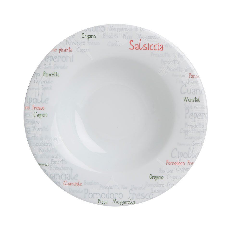 Italy Porselen Çukur Tabak A+P