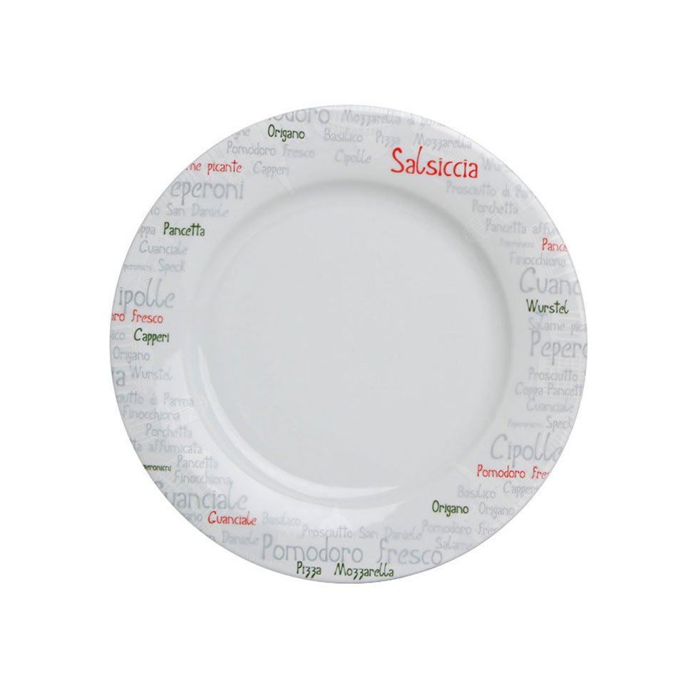 Italy Porselen Düz Tabak A+P