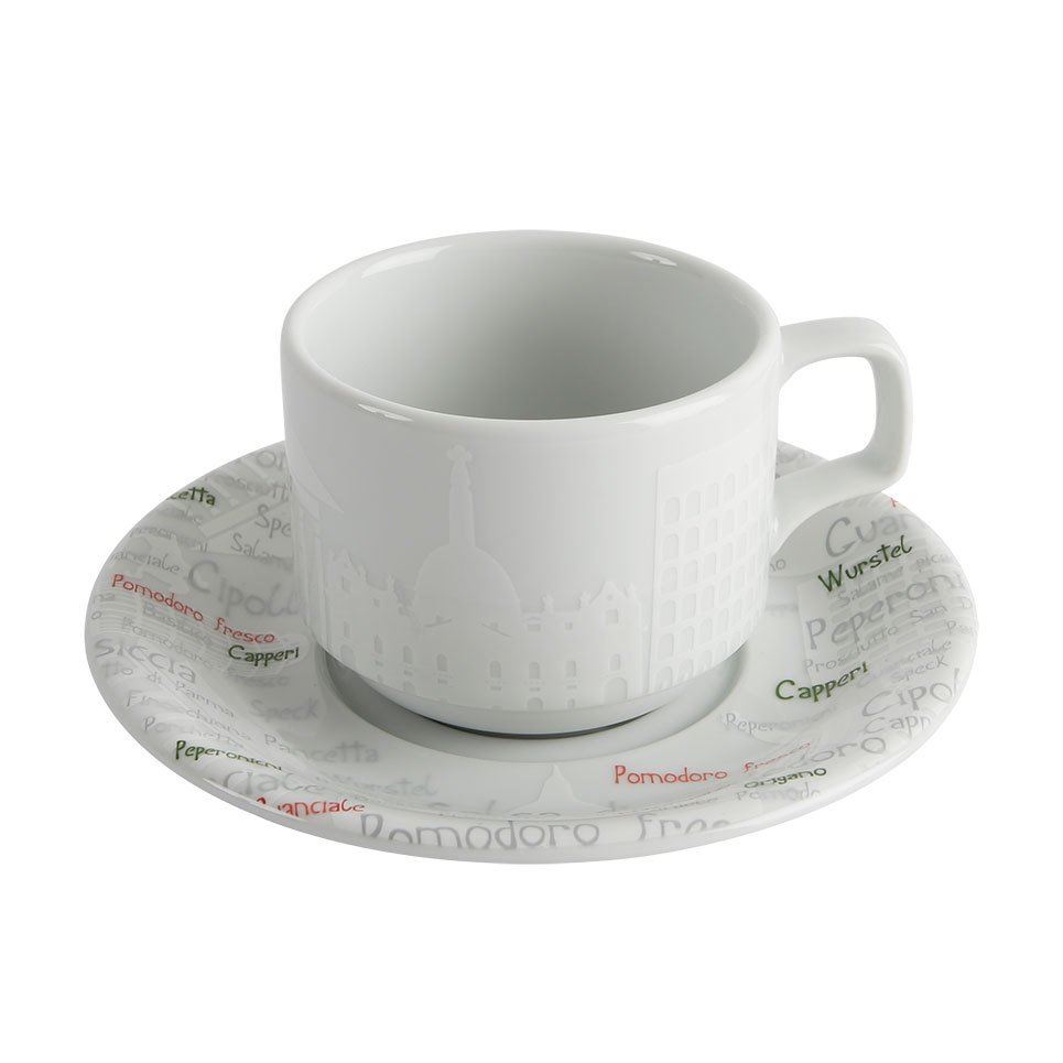 Italy Porselen Kahve Fincan Takımı 85 cc A+P