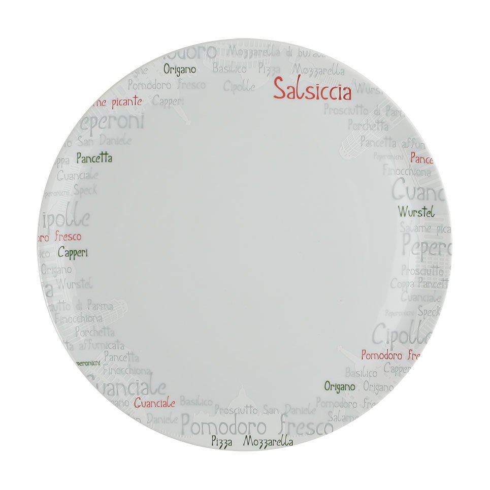 Italy Porselen Pizza Tabağı 28 cm A+P