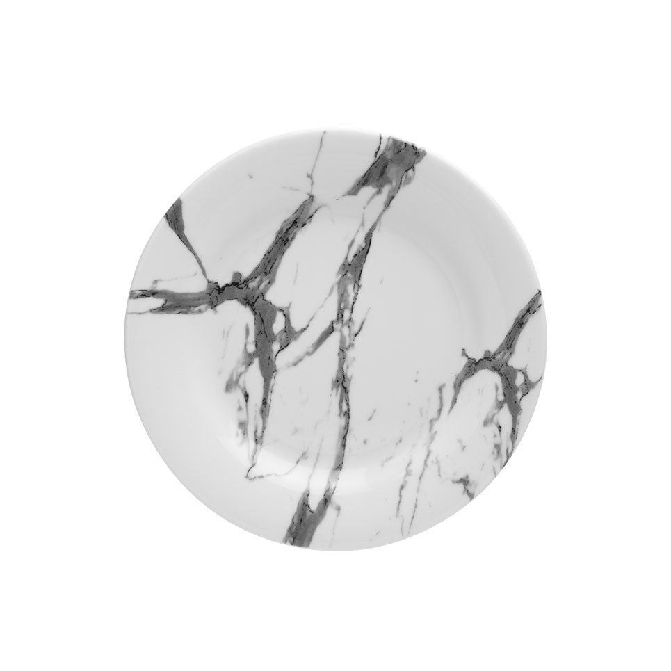 Marbly Porselen Düz Tabak A+P