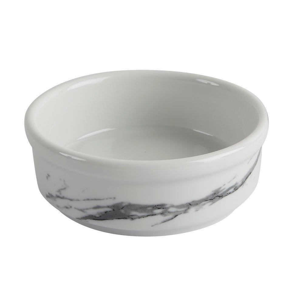 Marbly Porselen Tereyağlık & Reçellik A+P