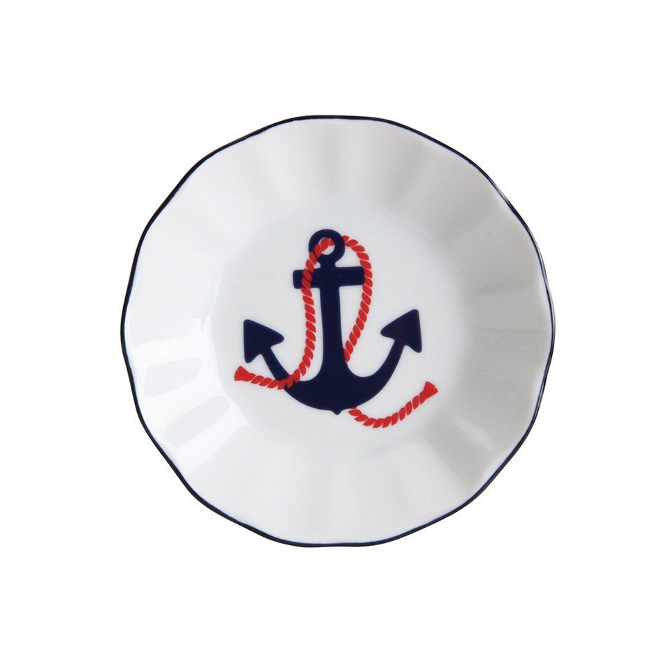 Marine Porselen Çay Tabağı