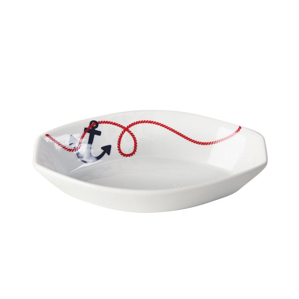 Marine Porselen Kahvaltı Tabağı