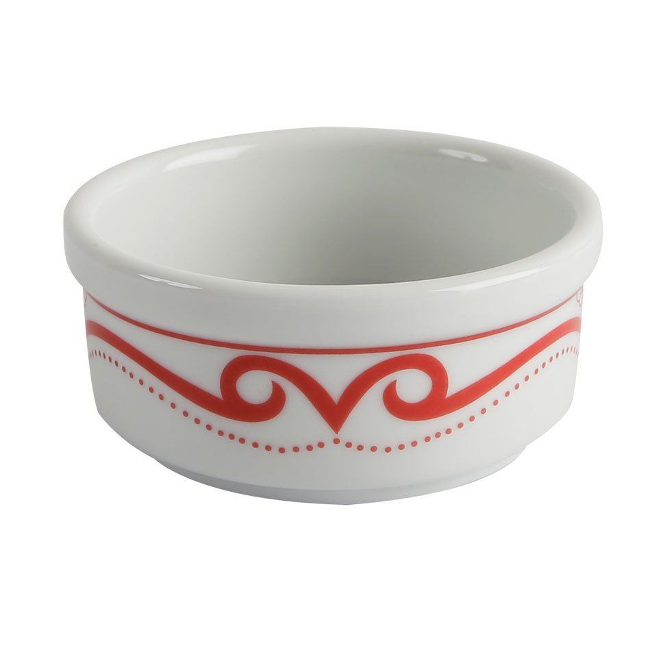 Red Manoir Porselen Tereyağlık & Reçellik 65 cc A+P