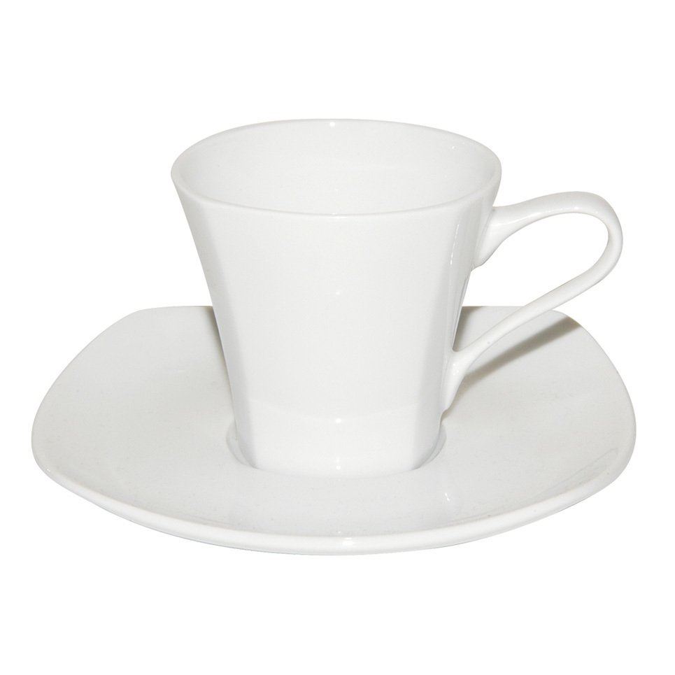 Square Porselen Türk Kahve Fincanı Takımı