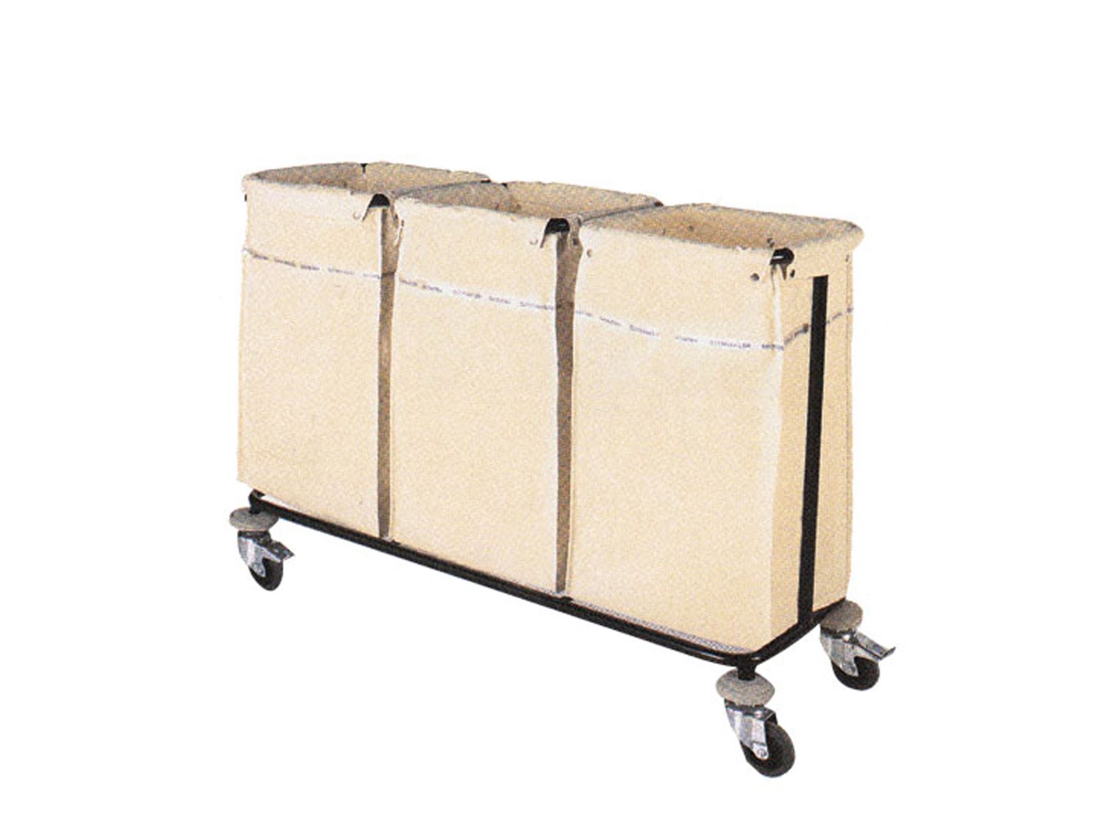 EM 307 Kirli Çamaşır Arabası (3 Torbalı)