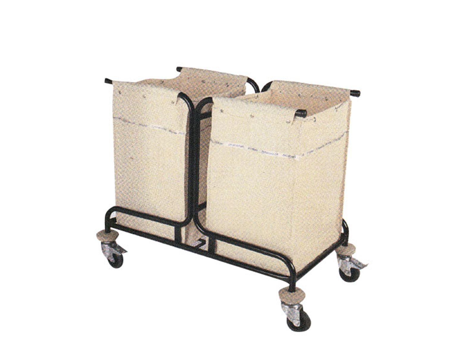 EM 308 Kirli Çamaşır Arabası (2 Torbalı)