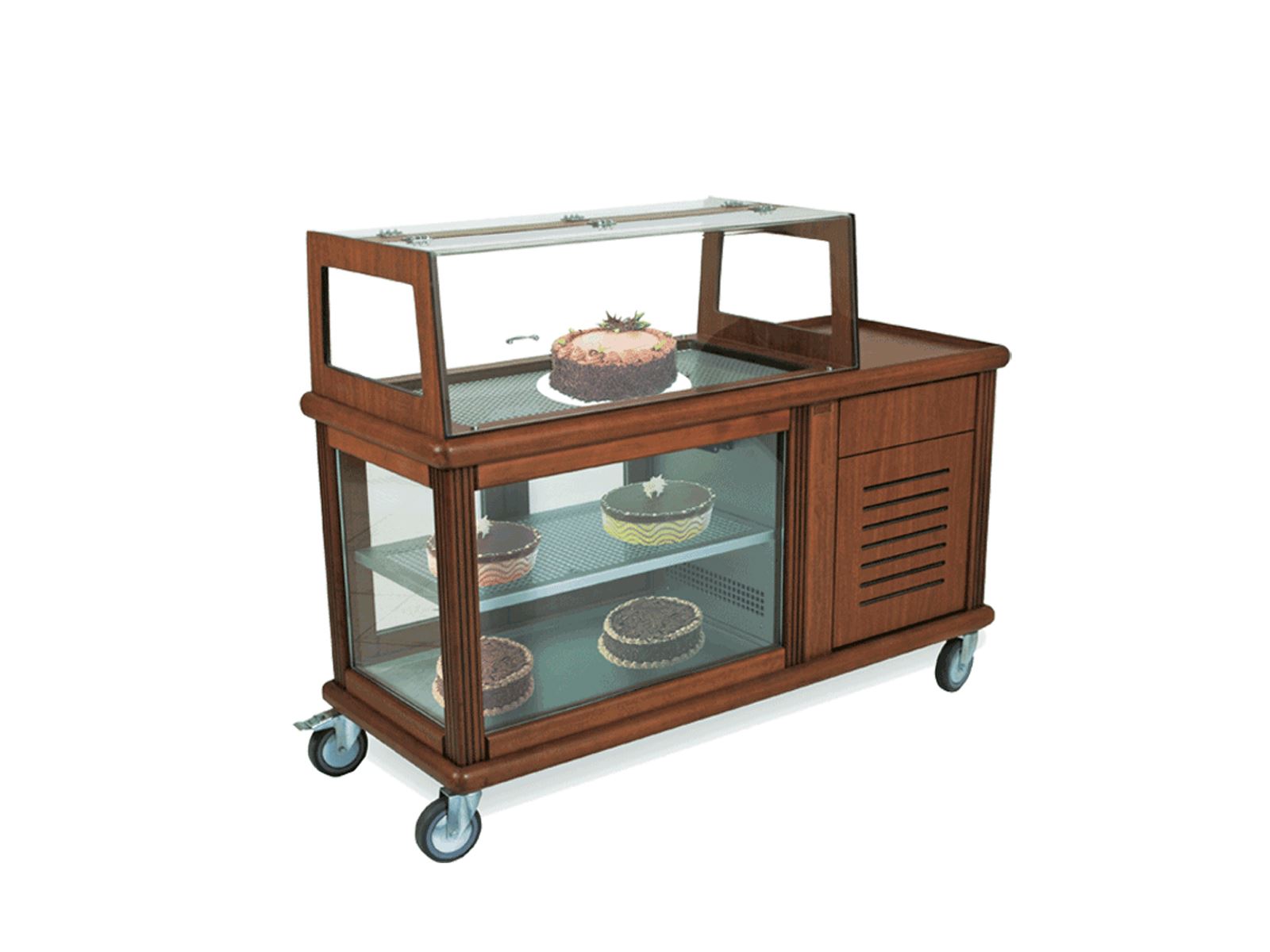 EM 100 Pasta Teşhir Arabası (Motor Soğutmalı)