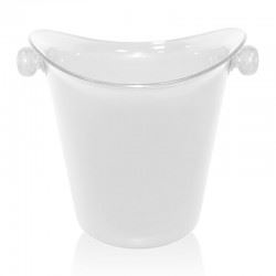 Biradlı Akrilik Şişe Kovası, 27x15.5x23 cm, Şeffaf