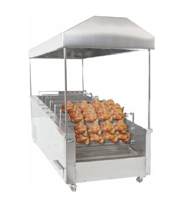 KM012-4 Kömürlü Yatay Tip Piliç Çevirme