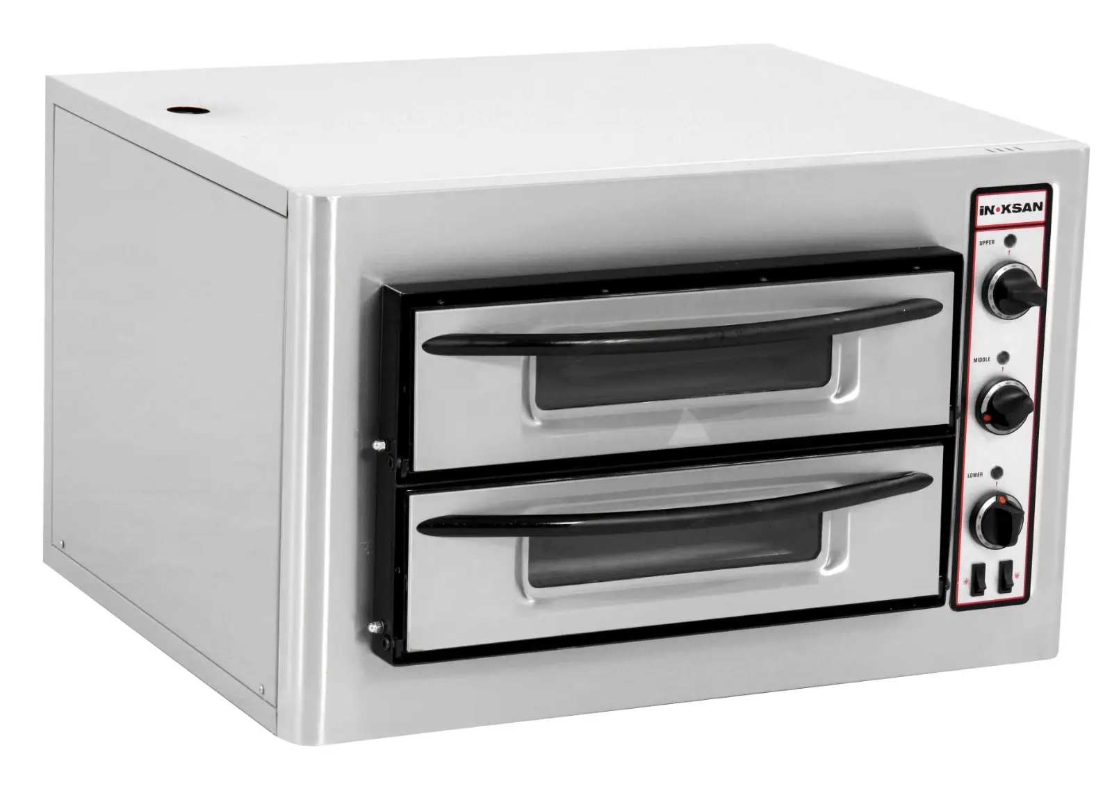 Çift Katlı Pizza Fırını Elektrikli