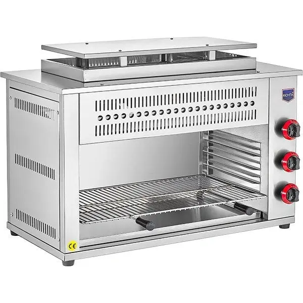 3 Radyanlı Salamander Izgara (Gazlı)