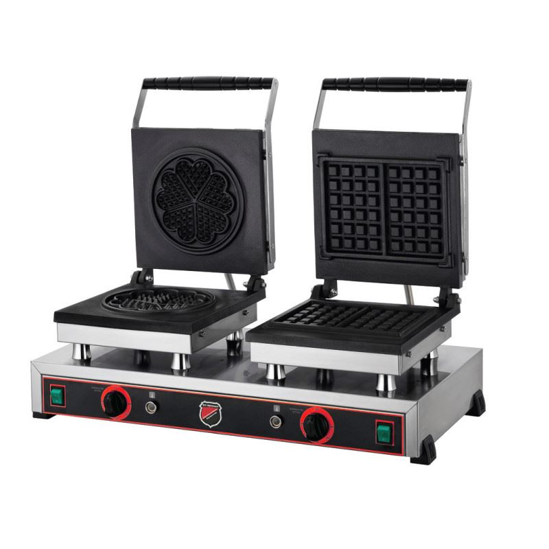 Çiftli Çiçek + Kare Waffle Makinesi