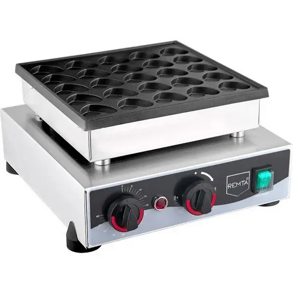 W28 Kalpli Bubble Pankek Makinesi Elektrikli