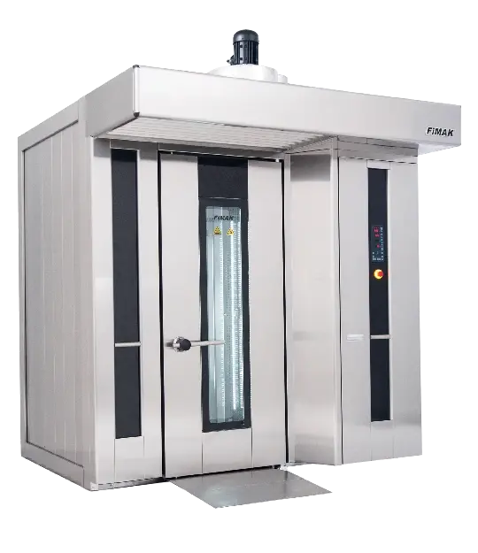 FİMAK Döner Arabalı Ekmek Fırını (Önden Brülörlü)