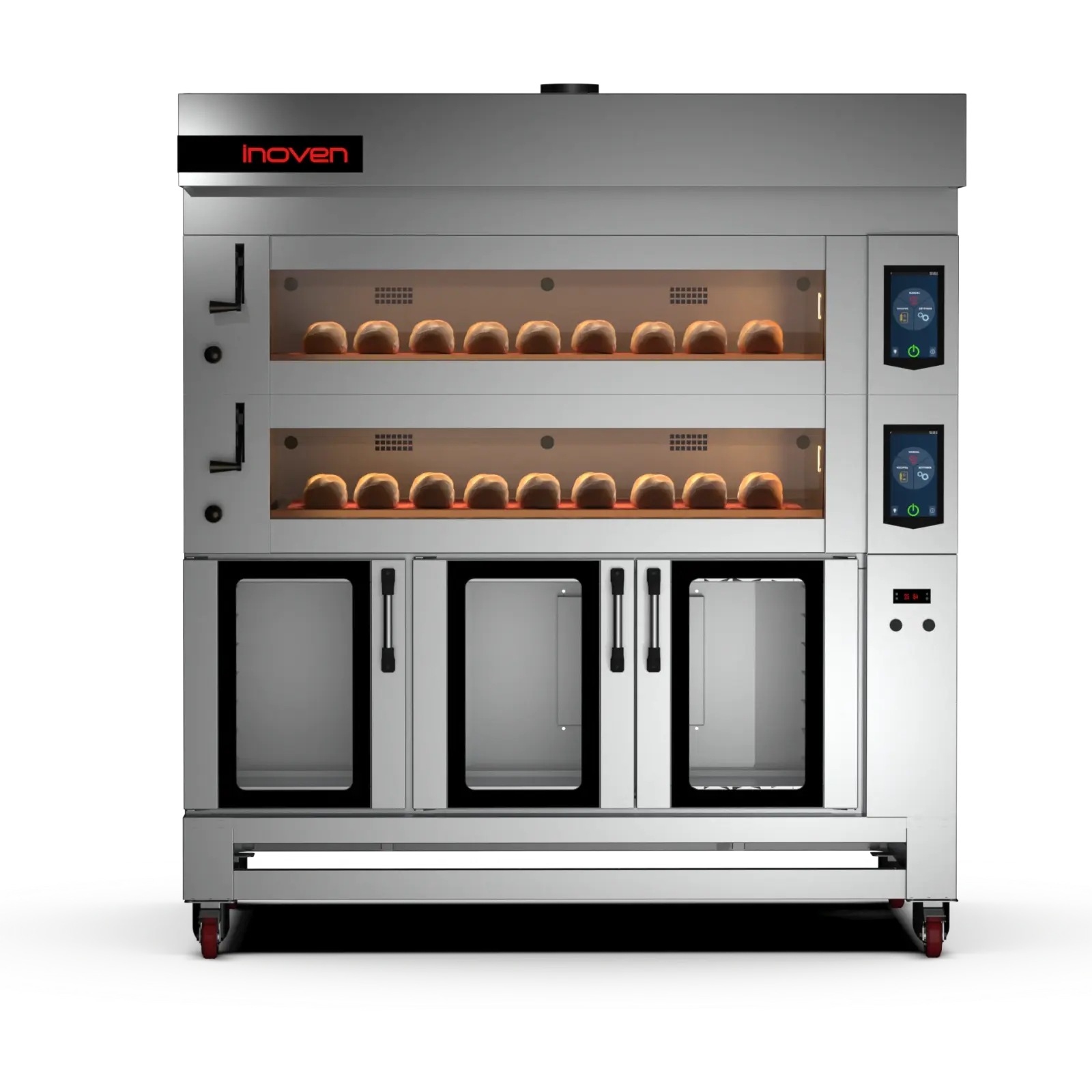 Koza 2 Katlı Elektrikli Taş Tabanlı Fırın