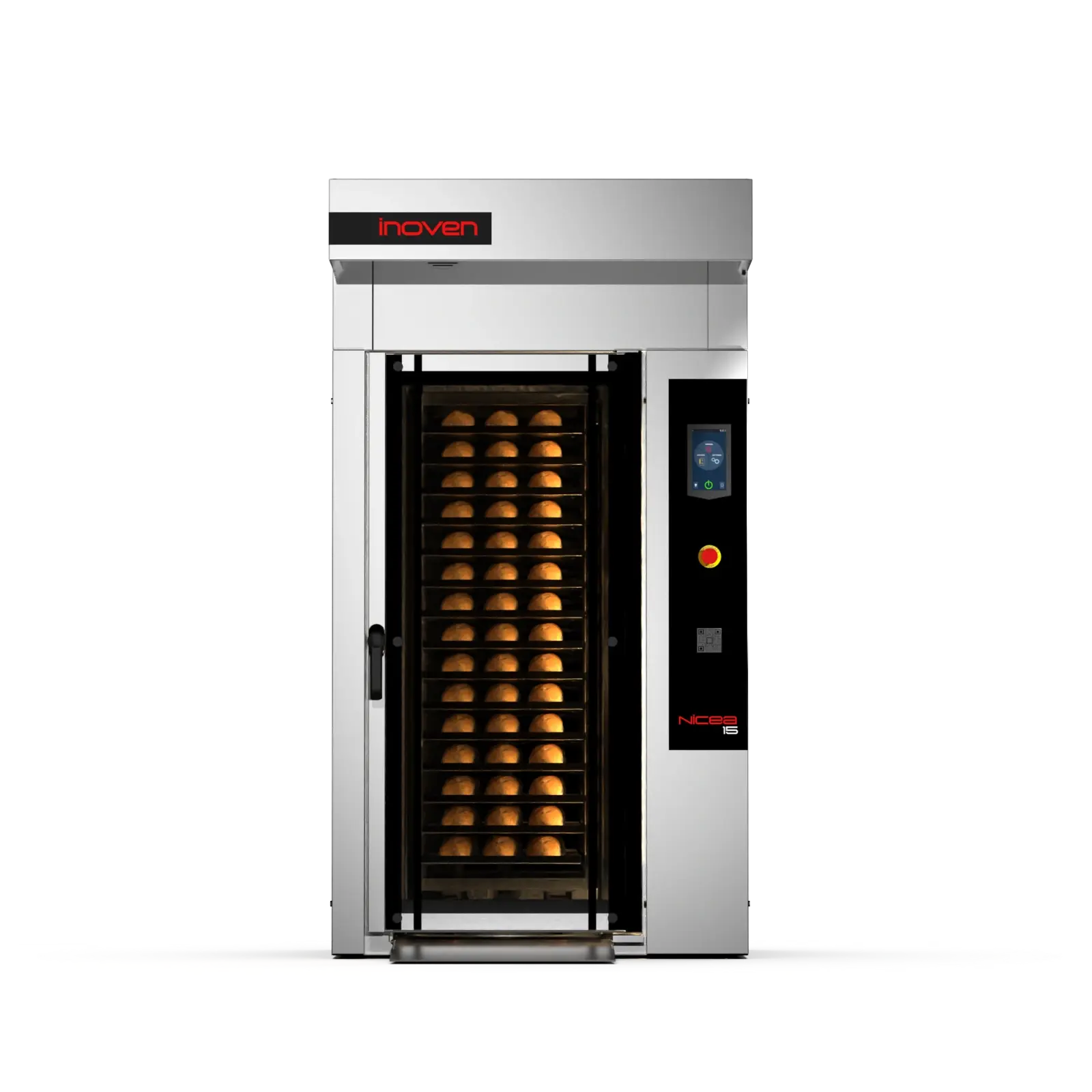 Nicea 15 Tepsili Döner Arabalı Fırın (Gazlı)